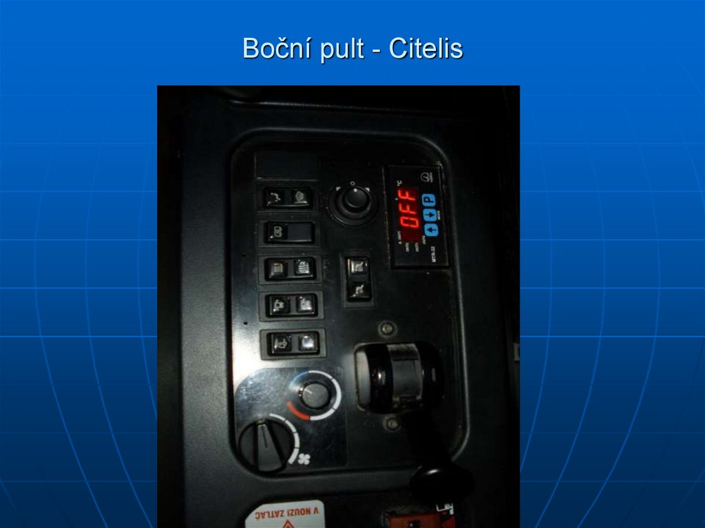 Boční pult - Citelis