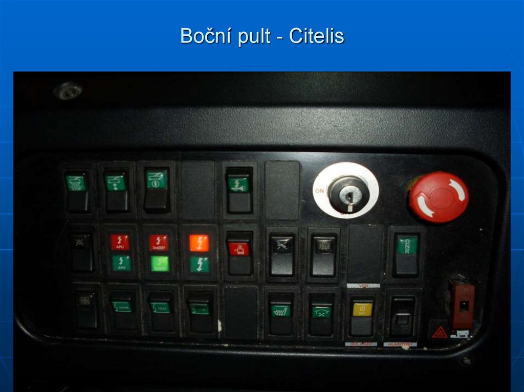 Boční pult - Citelis