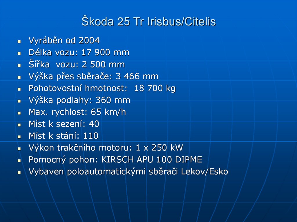 Škoda 25 Tr Irisbus/Citelis