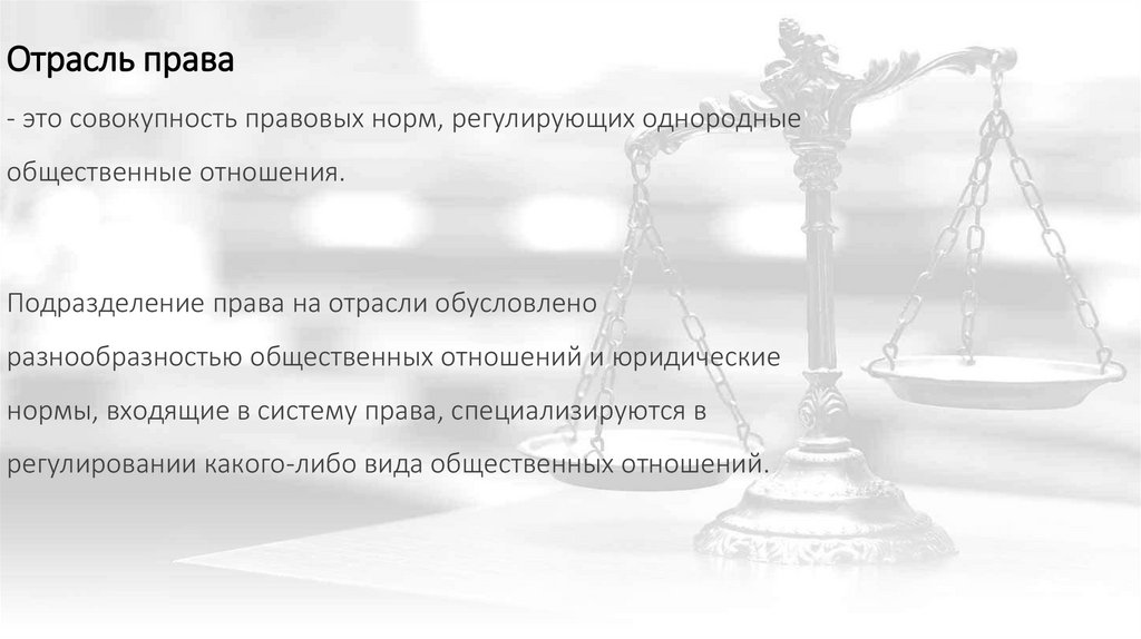 Система права - презентация онлайн