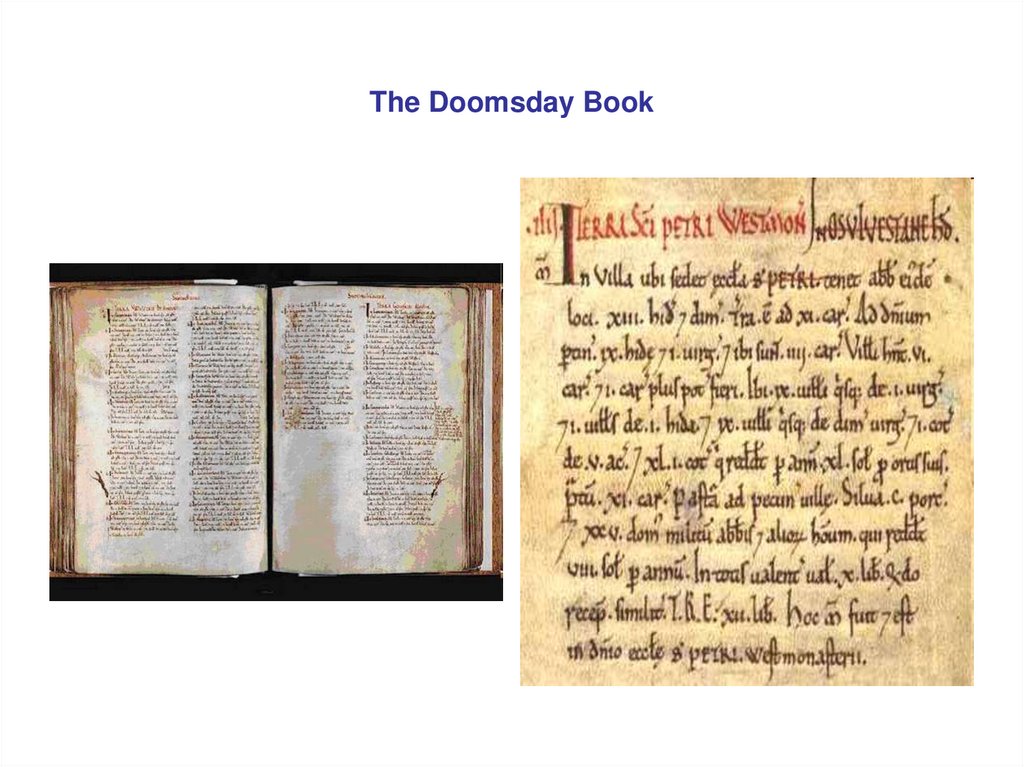 The book was translated. Domesday book. «Книга страшного суда» («Domesday book»). Doomsday book. Книга Судного дня Англия.