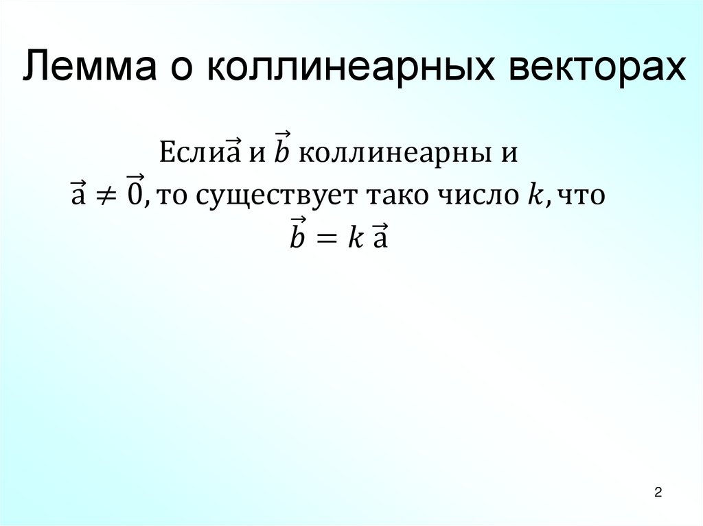 Координаты вектора m