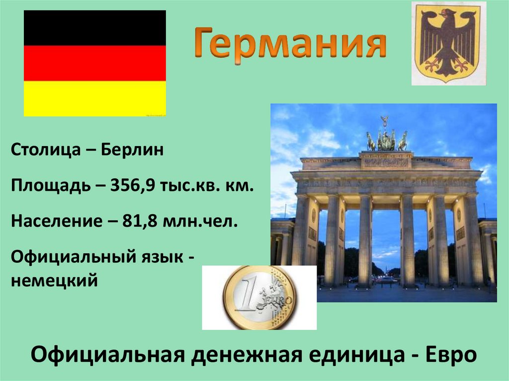 Германия - презентация онлайн
