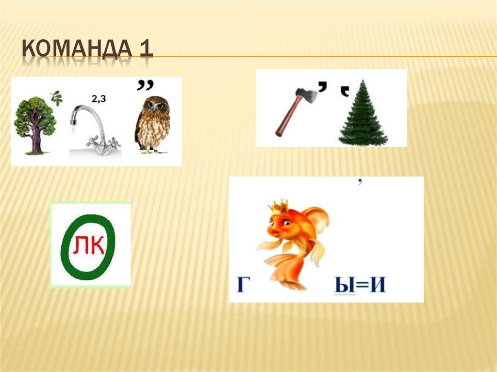 Команда 1