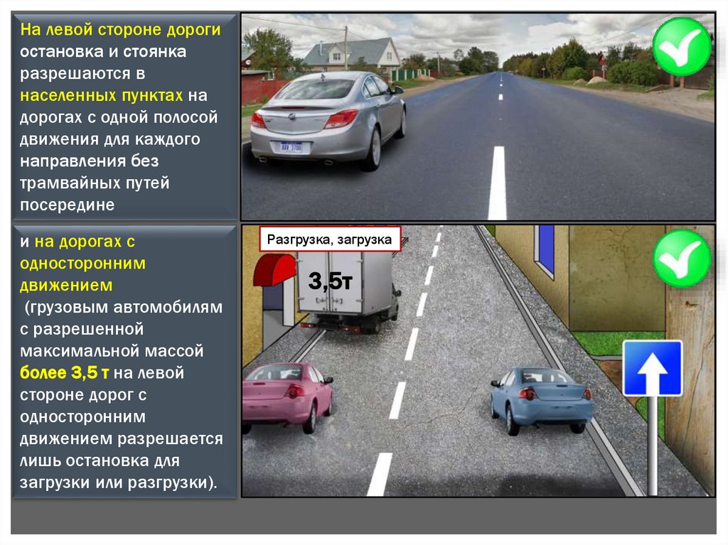 Остановка и стоянка - презентация онлайн