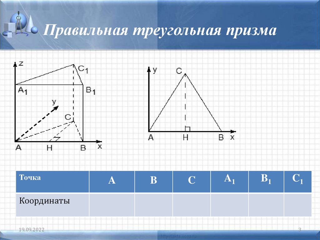 Координаты куба - презентация онлайн