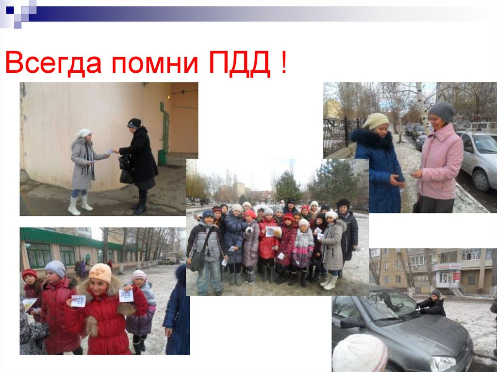 Всегда помни ПДД !