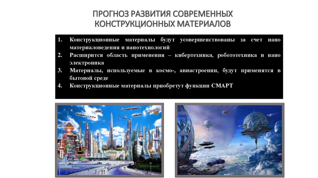Современные конструкционные материалы - презентация онлайн