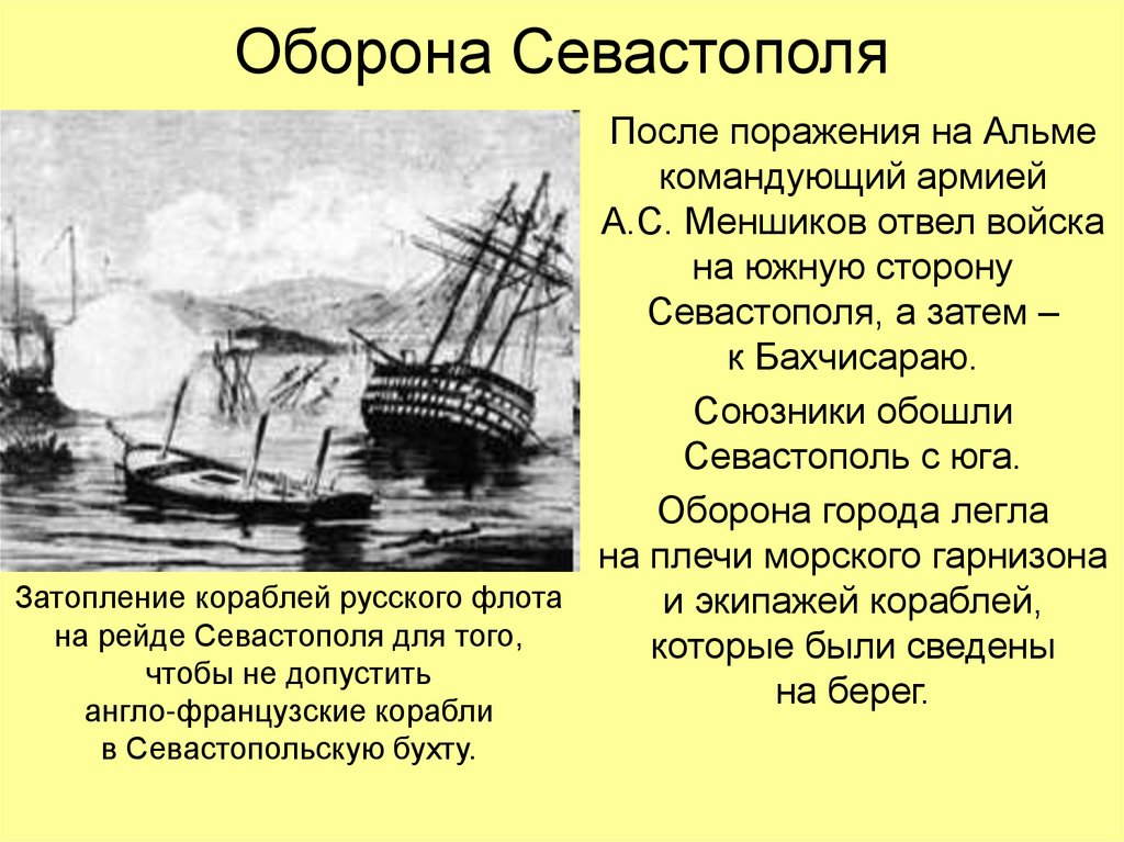 Проект крымская война 1853 1856 гг оборона севастополя