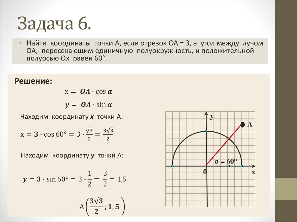 Тангенс угла 9