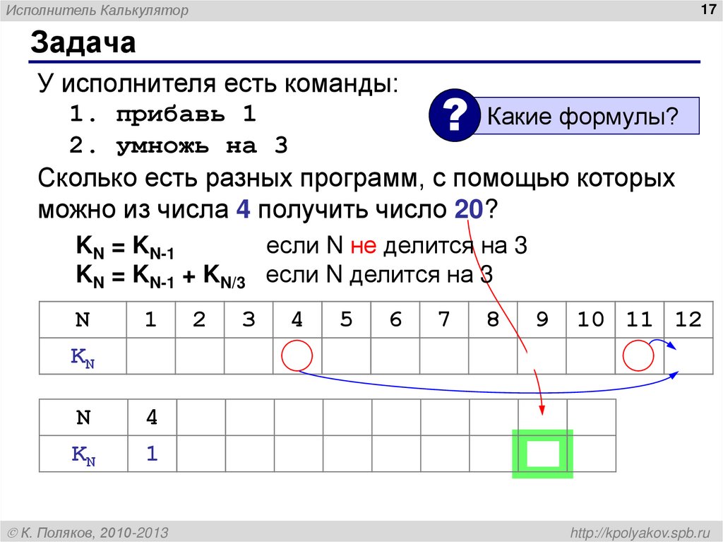 У исполнителя пифагор 6 две команды. Калькулятор решения задач. Какой программы-исполнителя не существует?.