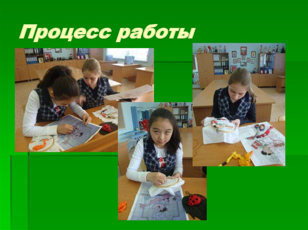 Процесс работы