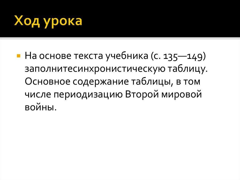 Вторая Мировая война. 1939-1945 гг. Причины, ход военных действий ...