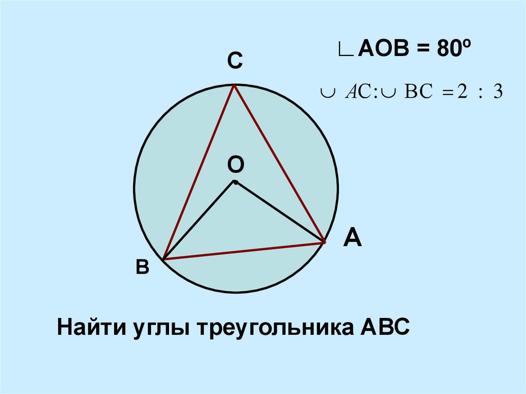 ВПИ аные углы треугольника. Центральные и вписанные углы треугольника. Углы вписанного треугольника. Как найти угол вписанного треугольника. Тест 20 центральные и вписанные углы