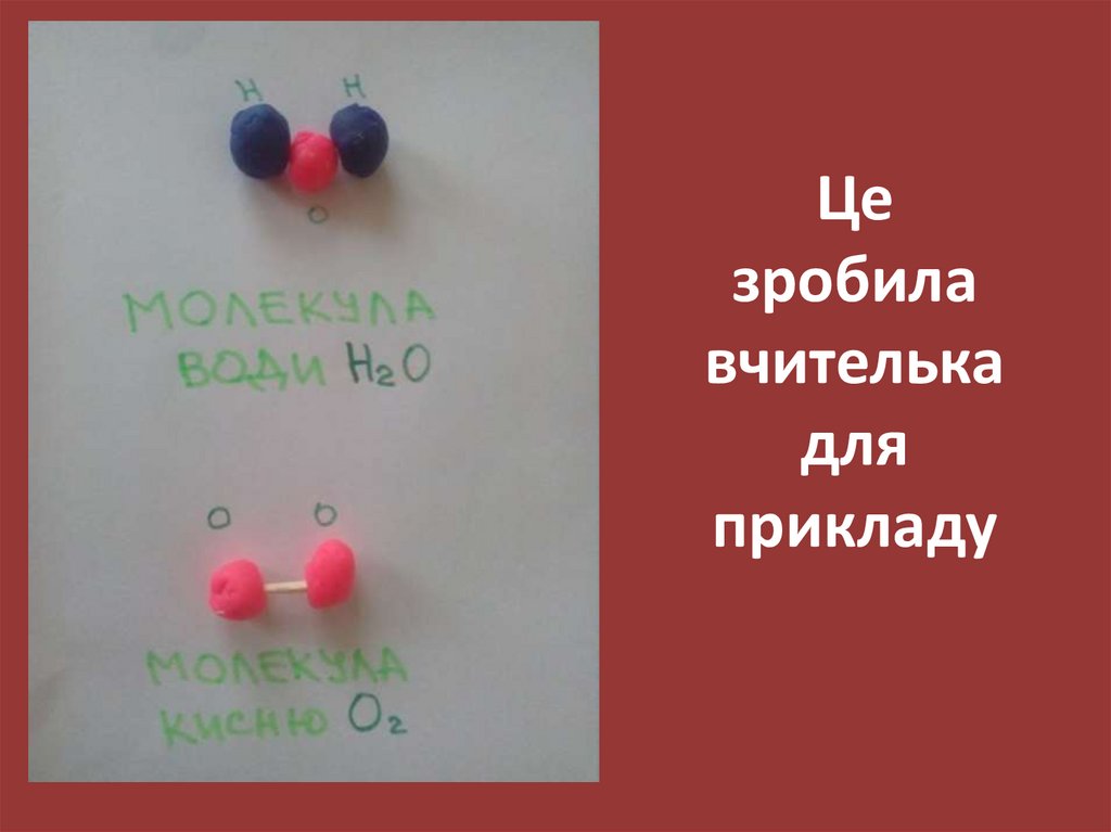 Молекули і атоми 5- их класів - презентация онлайн