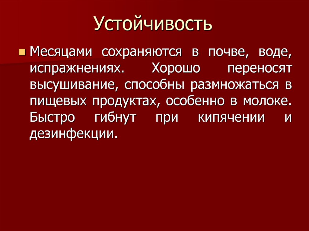 Устойчивость