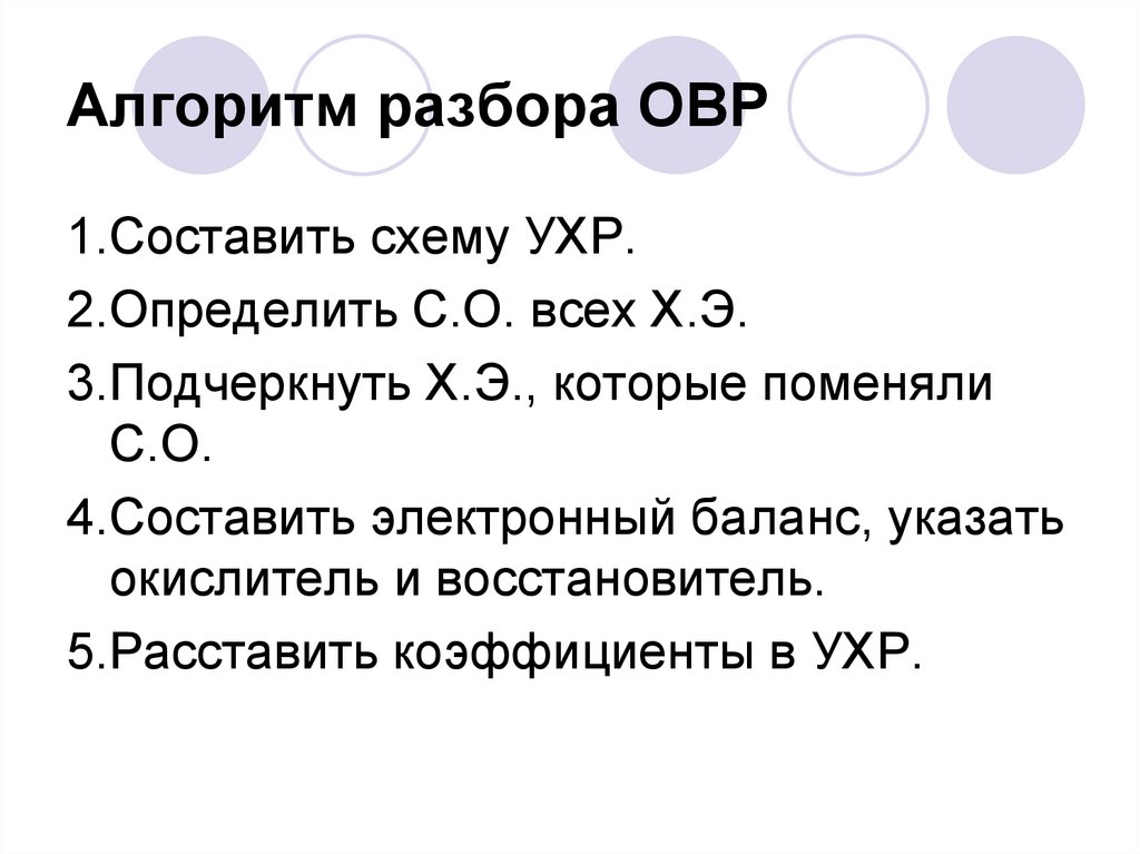 Алгоритм разборов. Алгоритм разбора ОВР. Ухр в химии. Ухр квадрат по химии. Ухр o2 и доказательство.