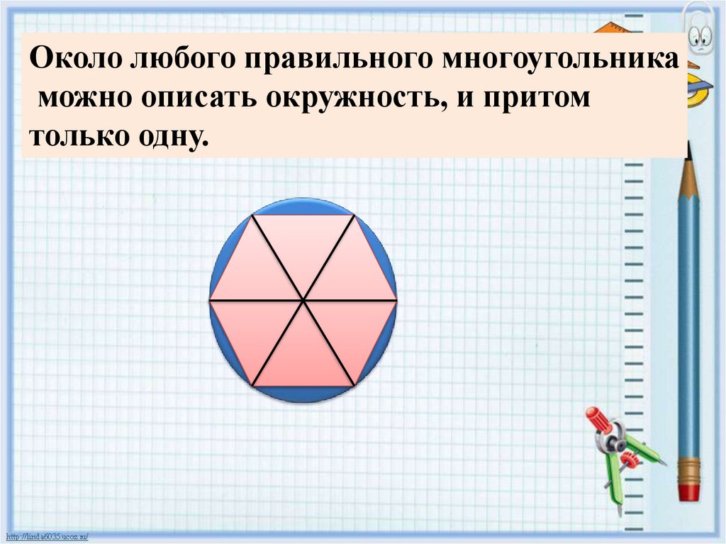 Внутренние углы правильных многоугольников. Около любого правильного многоугольника. Угол правильного многоугольника. Центральный угол правильного многоугольника. Сумма углов правильного многоугольника.