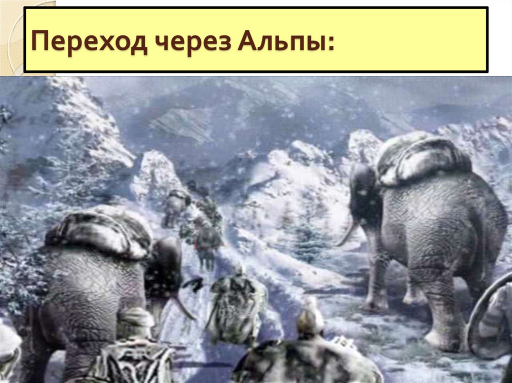 Переход через Альпы: