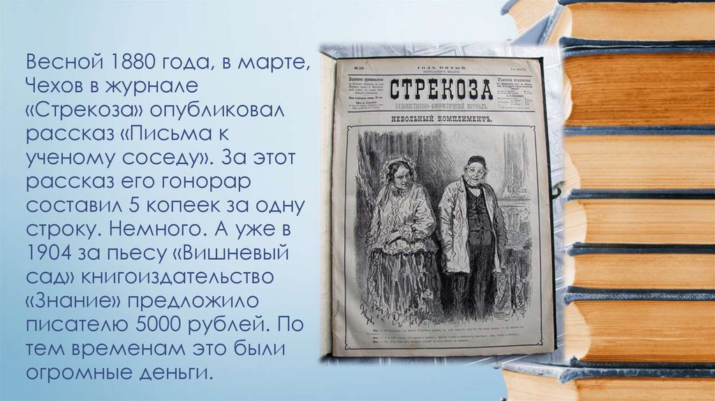 Интересные факты о Антоне Чехове. Псевдонимы Антона Чехова ...
