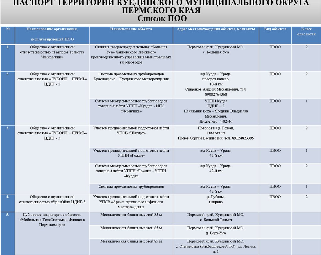 Электронный паспорт на территории Куединского муниципального округа -  презентация онлайн