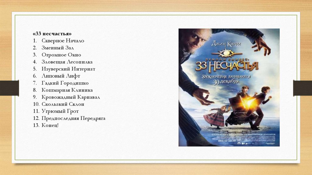 Лемони Сникет - online presentation