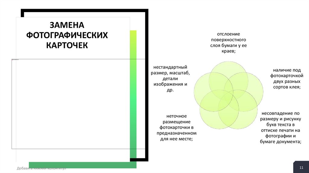 Способы подделки документов презентация