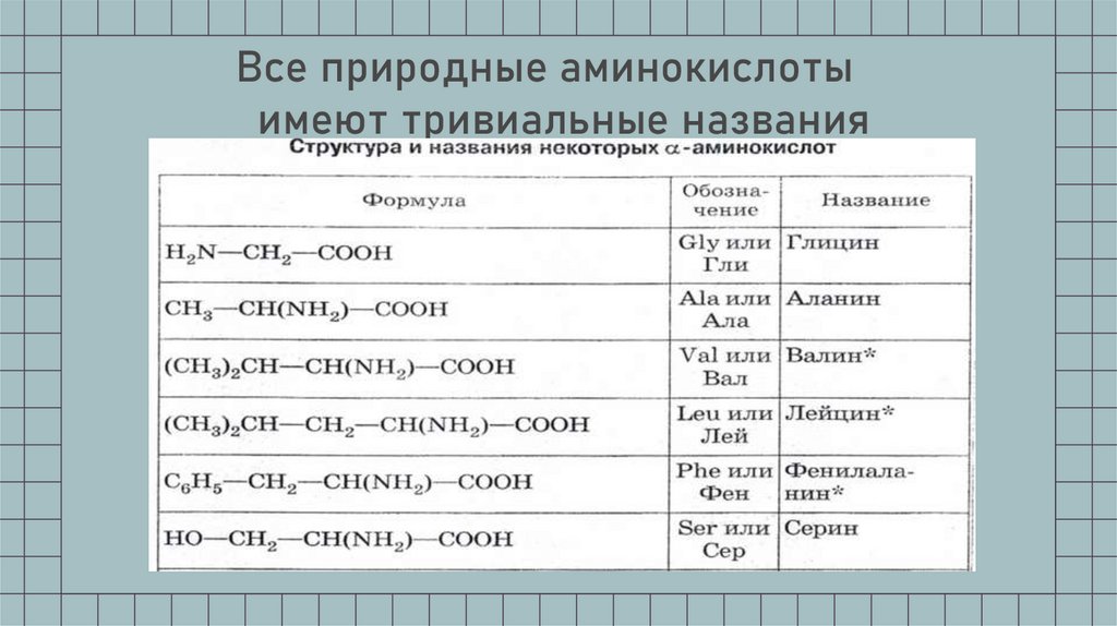 Аминокислоты - online presentation
