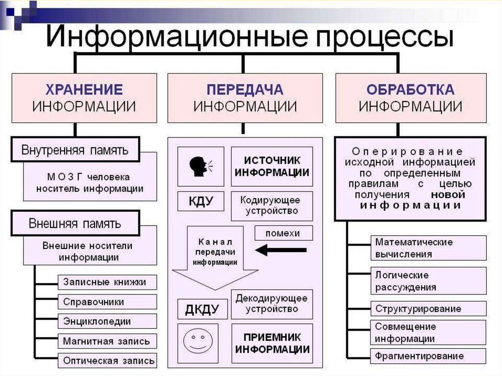 Методы и средства обработки хранения информации. Привести пример процессов, хранения и обработки информации. Процесс вид информации хранение передача обработка таблица. Процессы сбора хранения обработки поиска и передачи информации. Перечислите основные информационные процессы.