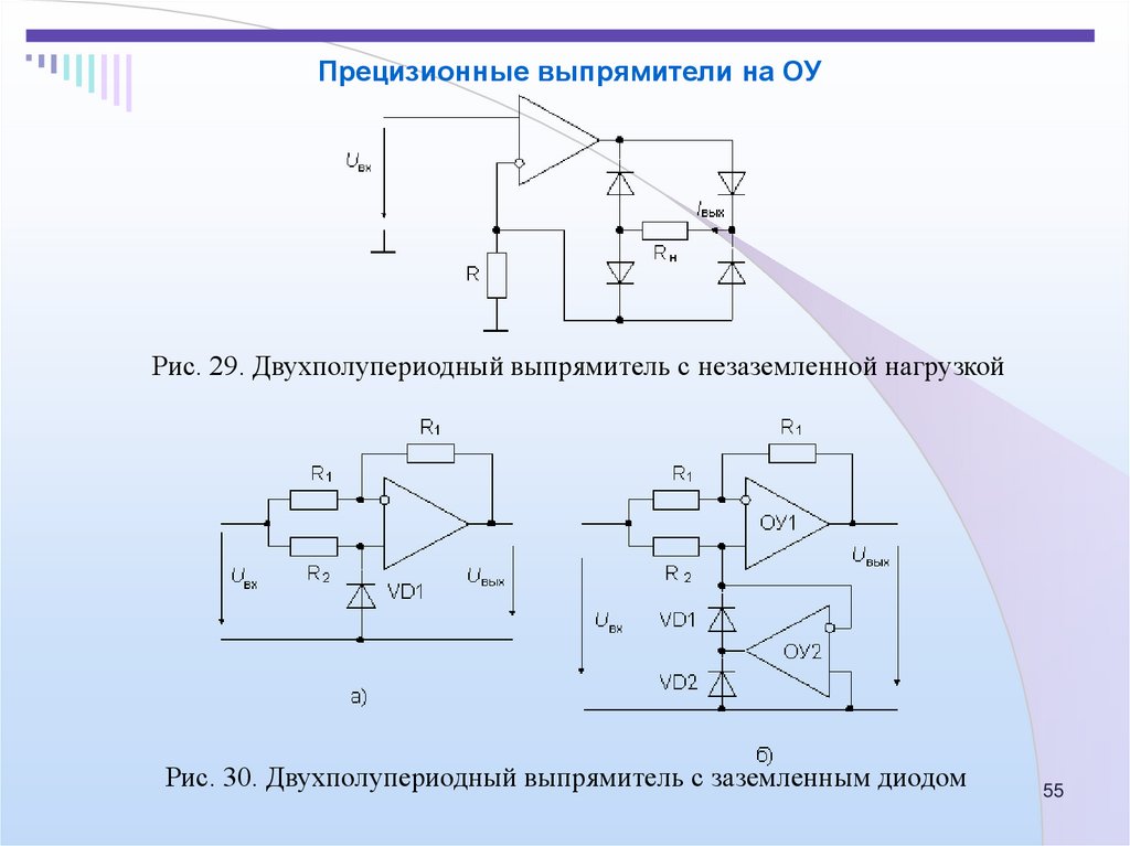 Противоместная схема на оу