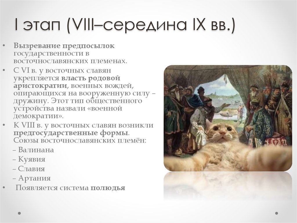 Основные этапы формирования Древнерусского государства - презентация онлайн