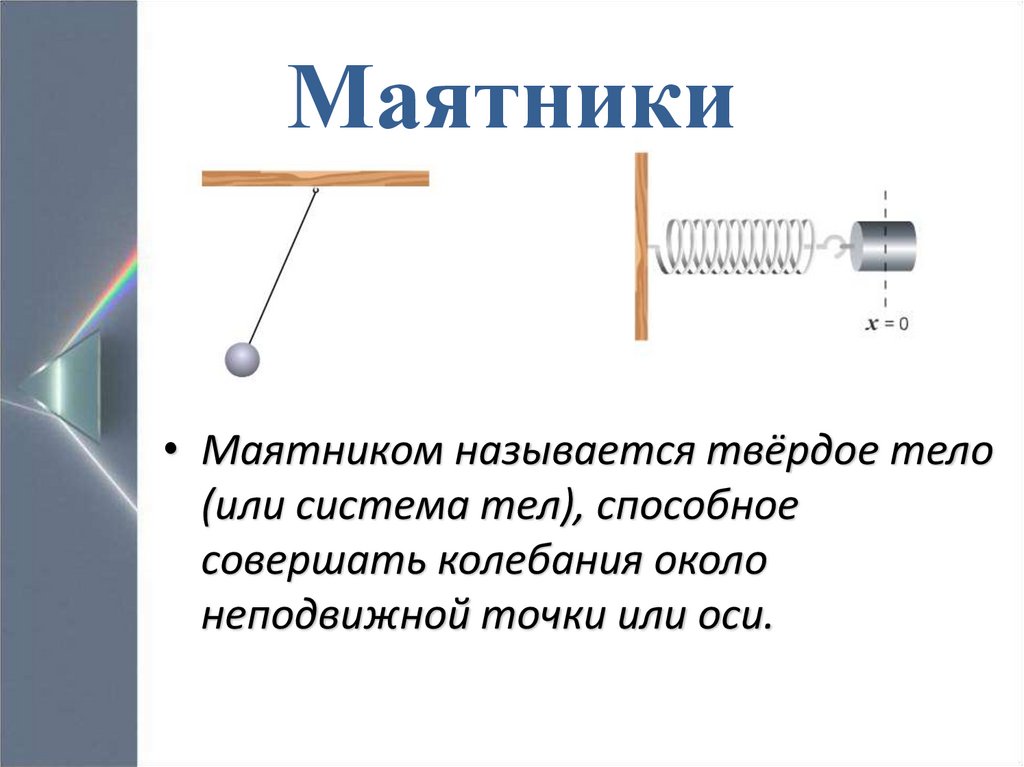 Колебания презентация