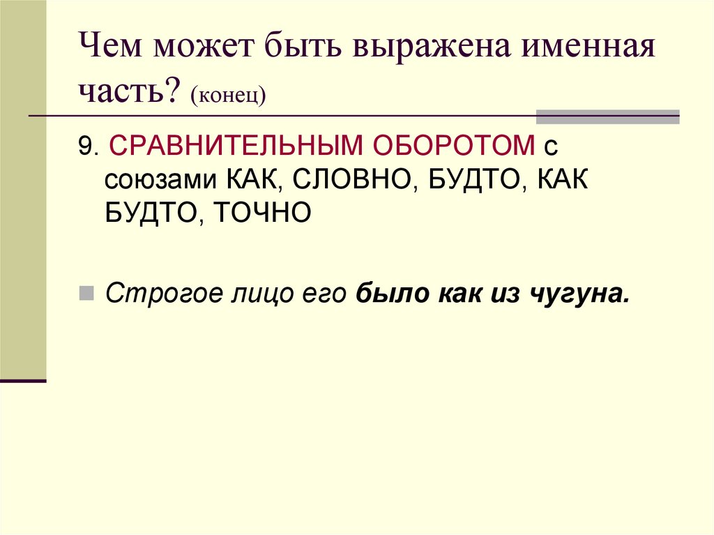 Может быть как из. Чем может быть выражена именная часть. Сравнительный оборот. Сравнительный оборот часть сказуемого. Сравнительный оборот в составе сказуемого.