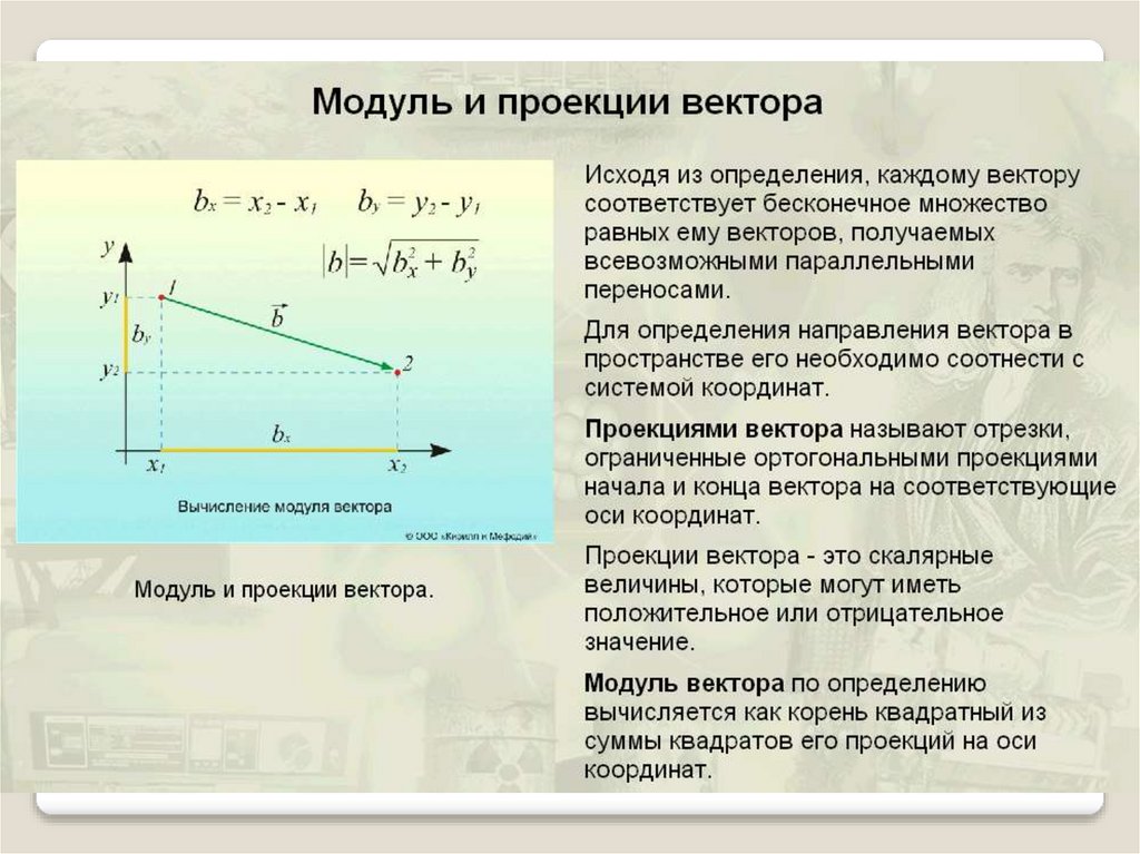 5 модуль вектора. Вектор. Проекция и модуль.. Модуль проекции. Модуль вектора и проекции вектора. Определение вектора модуля вектора.