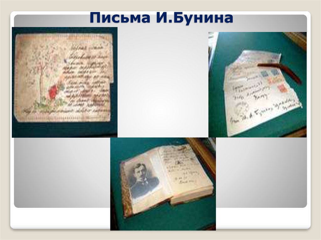 Письма И.Бунина