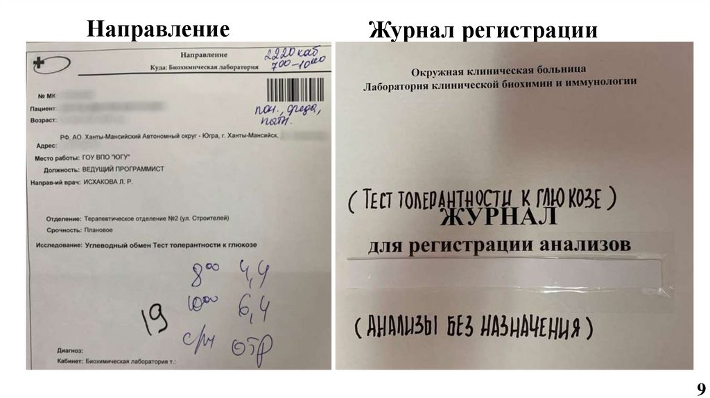 Журнал регистрации