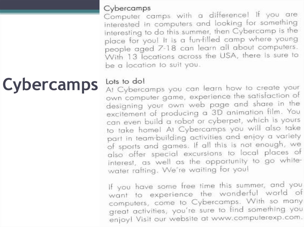Cybercamps