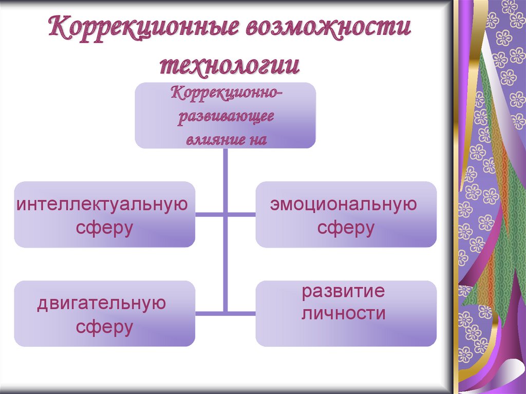 Коррекционные возможности