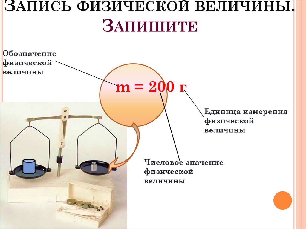 Физические величины и их измерение - презентация онлайн