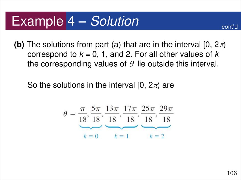 Example 4 – Solution