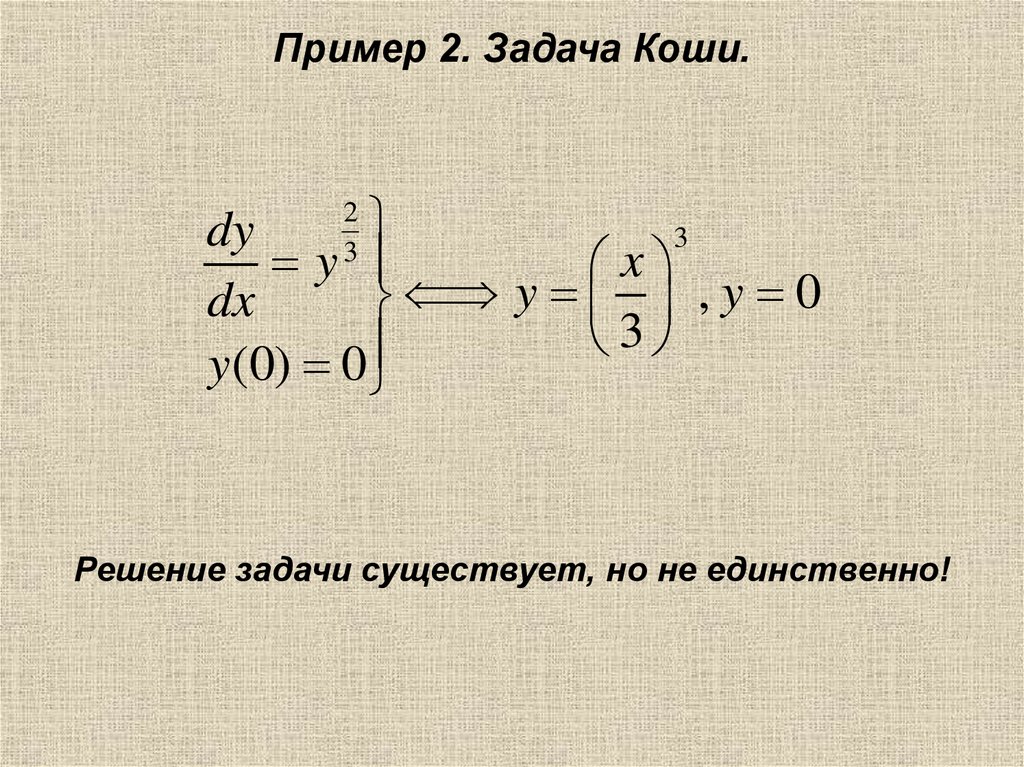 Решить коши. Задача Коши примеры. Решение задачи Коши. Zadacha Koshi. Задача Коши для оду n-го порядка.