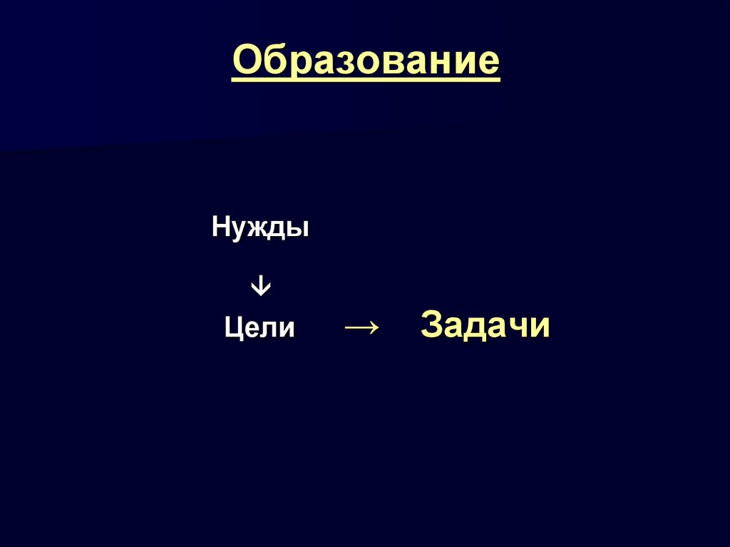 Образование