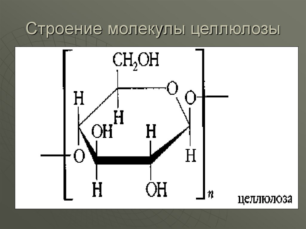 Молекула целлюлозы. Фрагмент молекулы целлюлозы. Эфиры целлюлозы. Форма молекул целлюлозы.