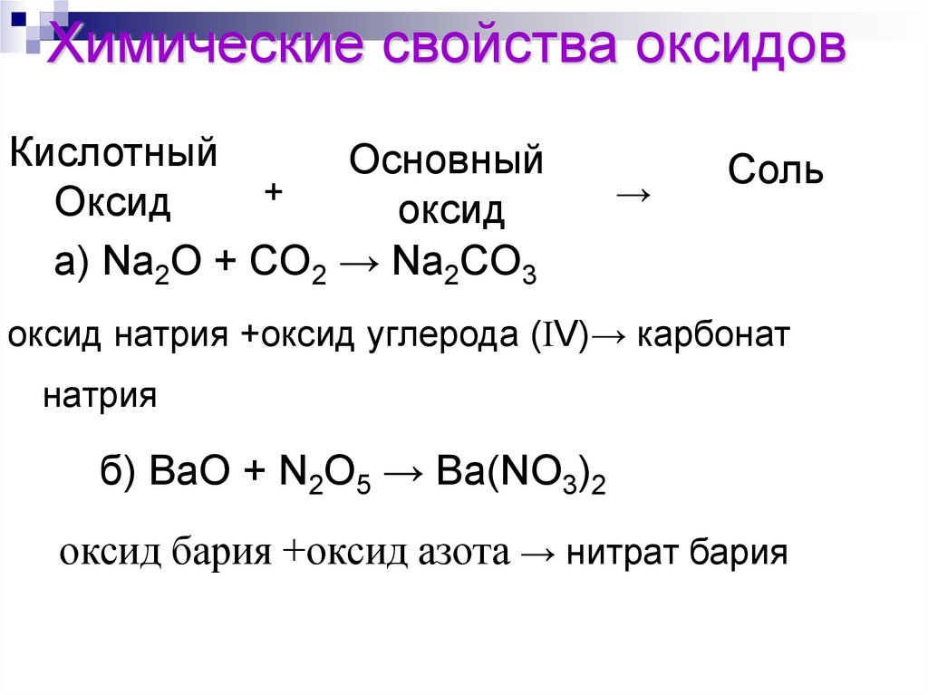 Оксид бария плюс