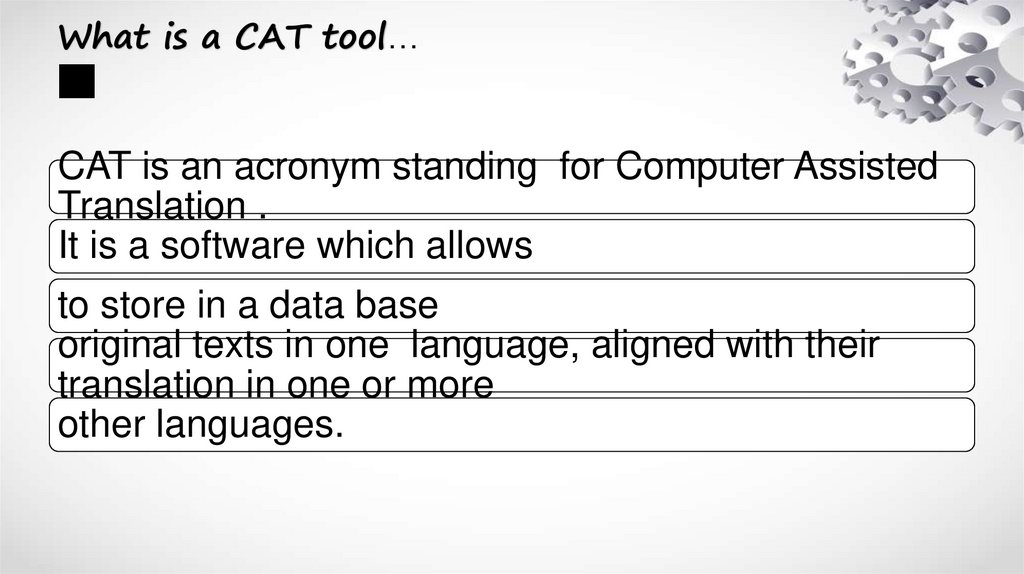 Computer - Assisted Translation - презентация онлайн