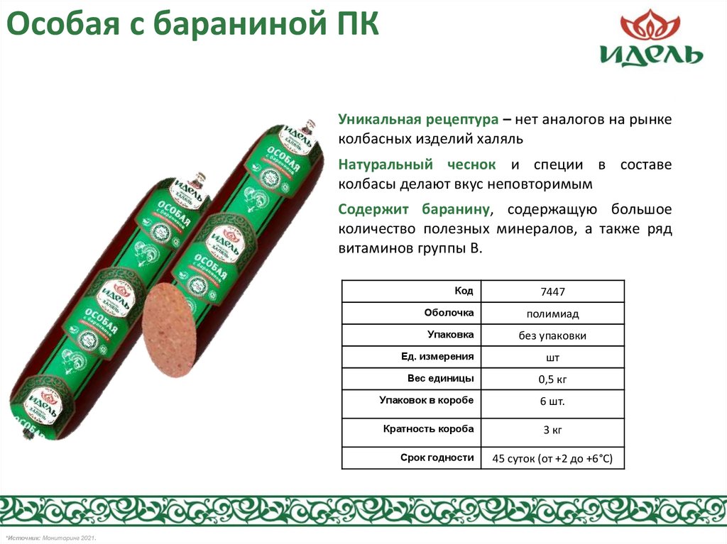 Каталог Идель (Халяль) - презентация онлайн