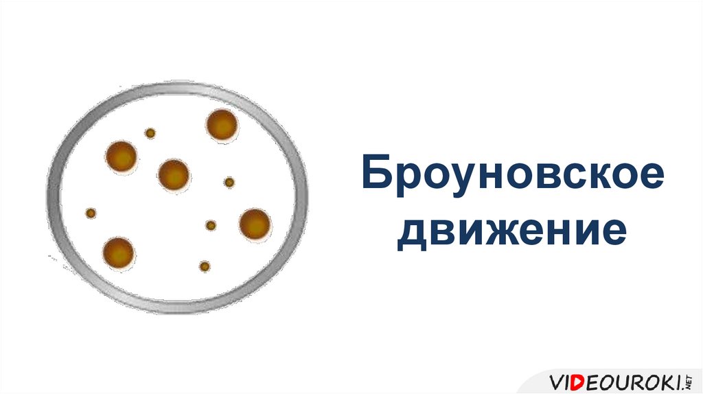 Броуновское движение - презентация онлайн