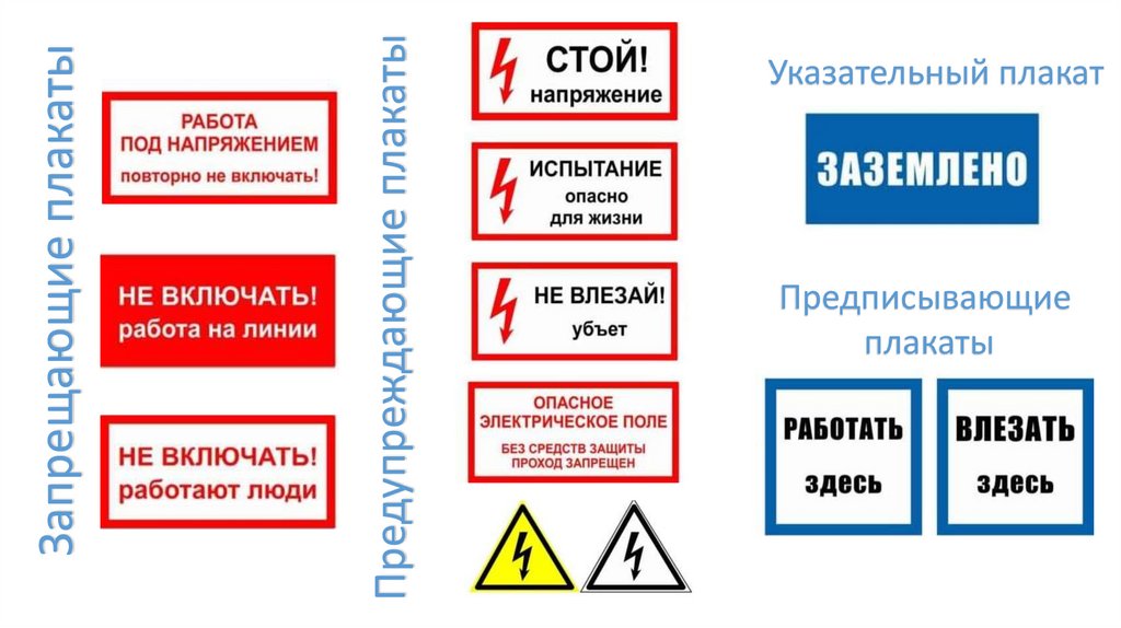 Плакаты по ЭБ - online presentation