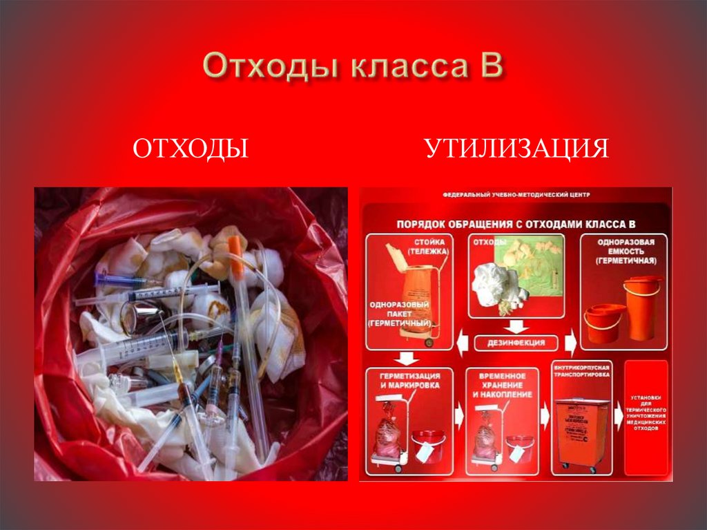 Медицинские отходы - презентация онлайн
