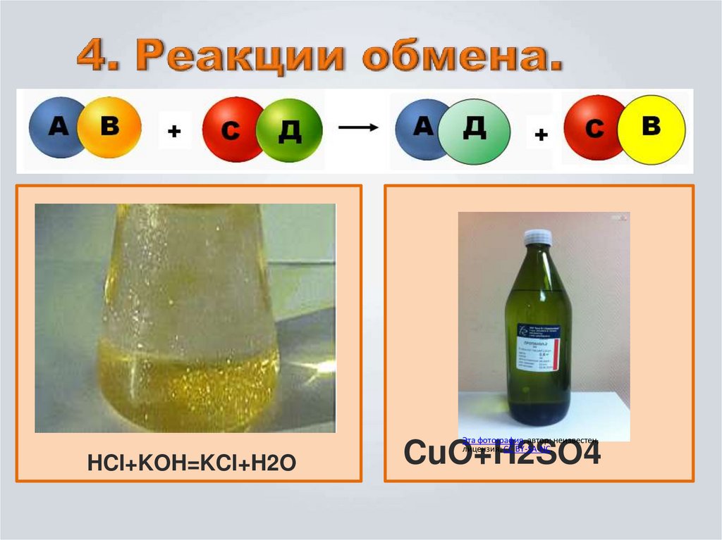 Химические реакции. Как классифицировать? - презентация онлайн